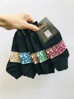 جوراب طرح پلنگی
