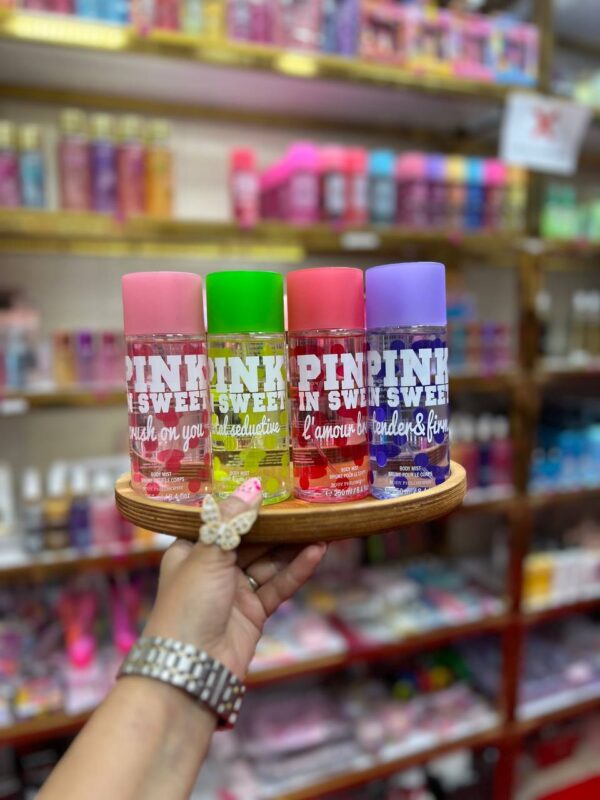 بادی اسپلش خالخالی Pink IN Sweet