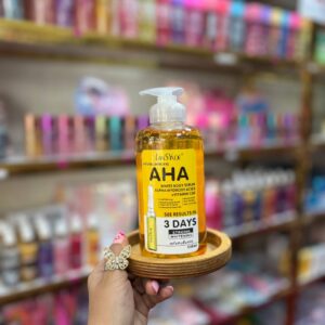 سرم روشن کننده و لایه بردار بدن AHA