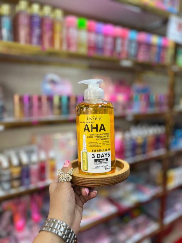سرم روشن کننده و لایه بردار بدن AHA