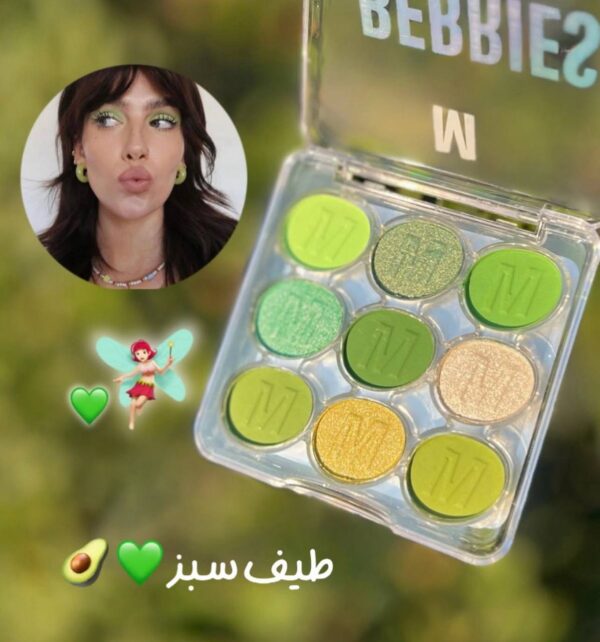 پالت سایه ۹ رنگ میس لارا