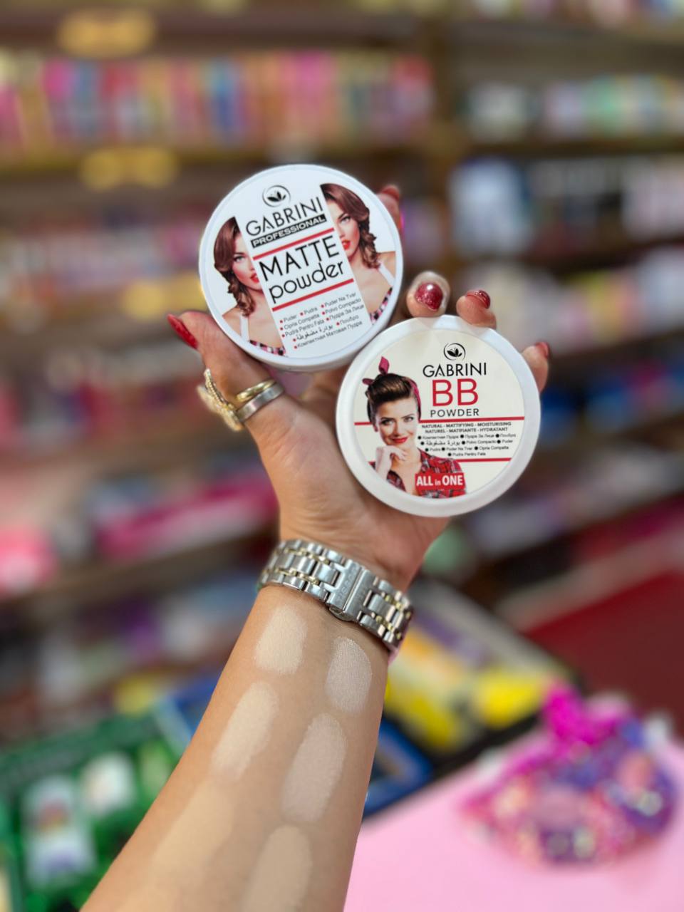 پنکک مات گابرینی و BB پنکک گابرینی پنکک مات گابرینی و BB پنکک گابرینی