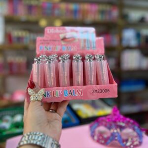 بالم لب حرارتی صورتی ملایم طرح دیور