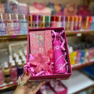 پک کادویی صورتی دخترانه