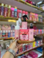 ست کامل صورتی یارا