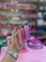 بالم لب حرارتی صورتی ملایم طرح دیور قلبی