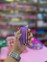 بالم لب حرارتی صورتی ملایم طرح دیور قلبی